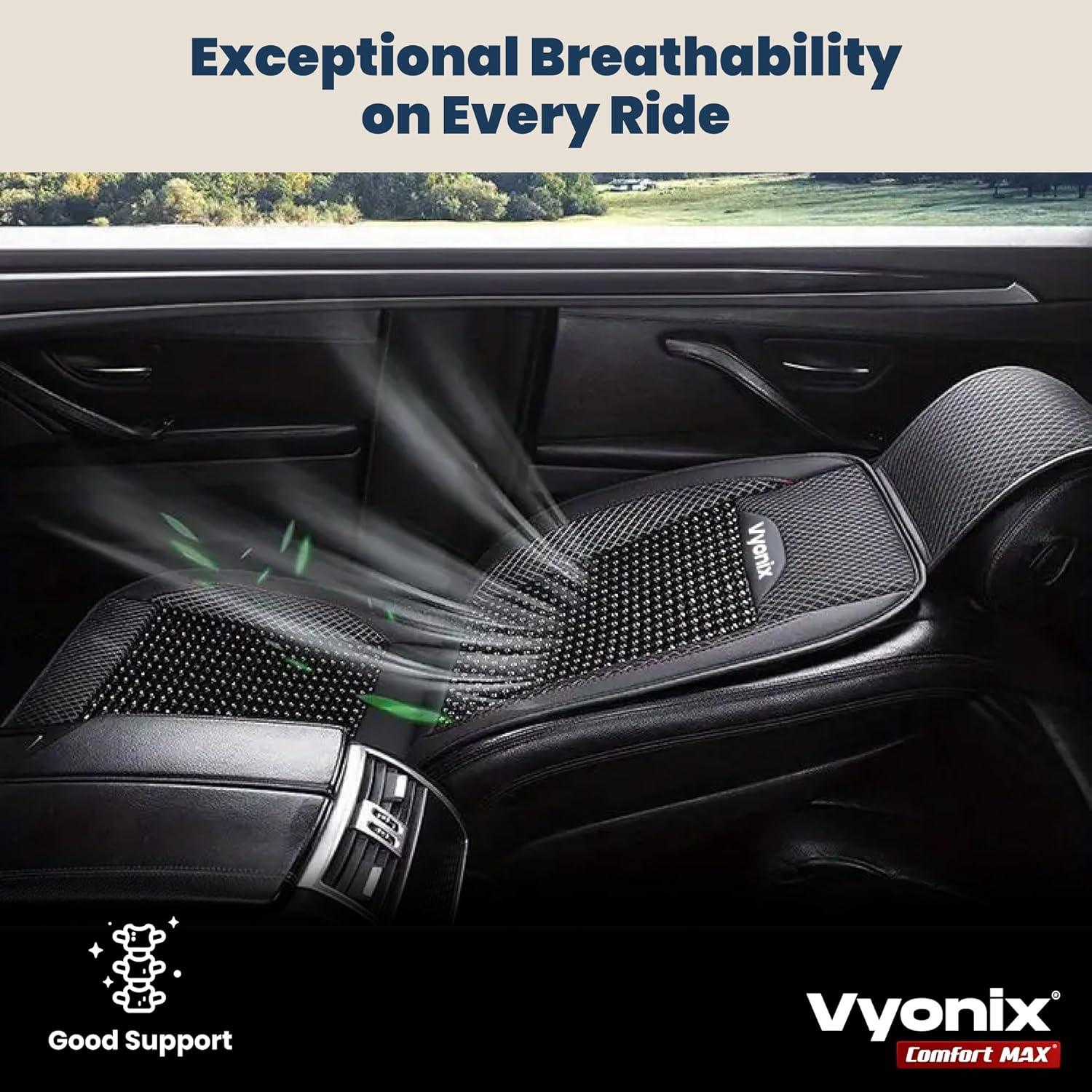 Comfort MAX Beaded Seat Cover for Cars – Cooling Massage Comfort