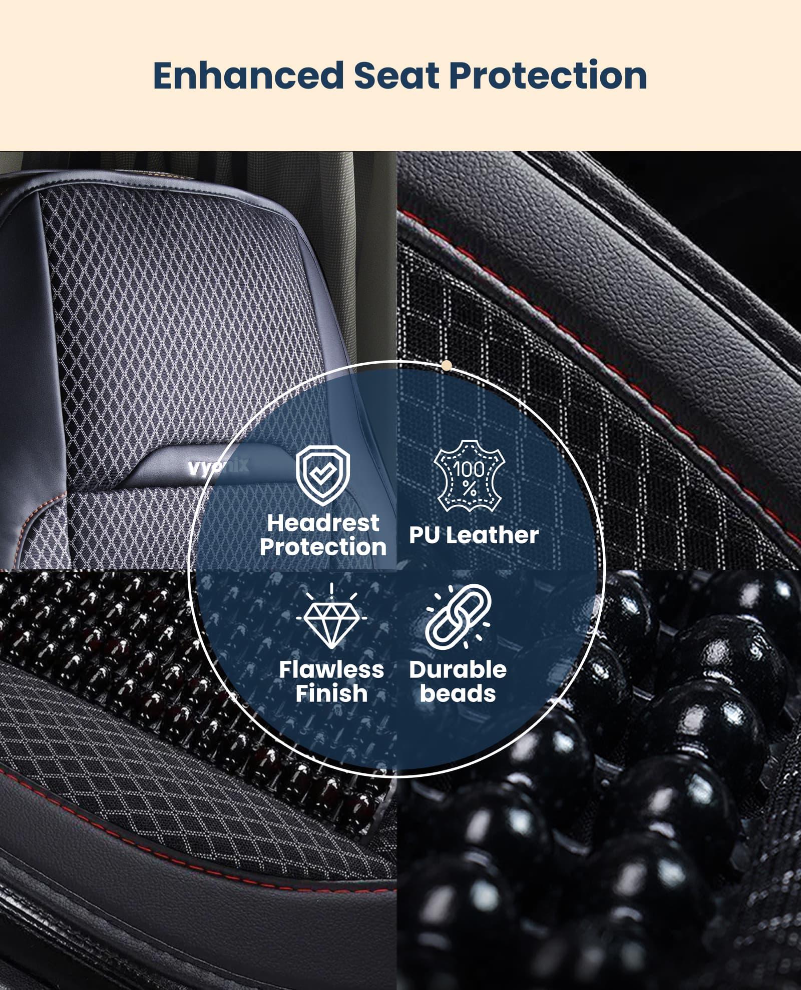 Pro Comfort Beaded Seat Cover for Semi Trucks – Cool, Comfortable & Durable