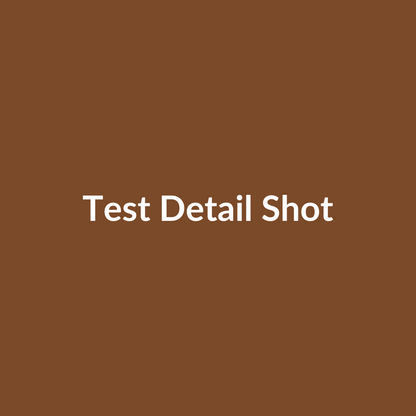 Test product placeholder — detail shot