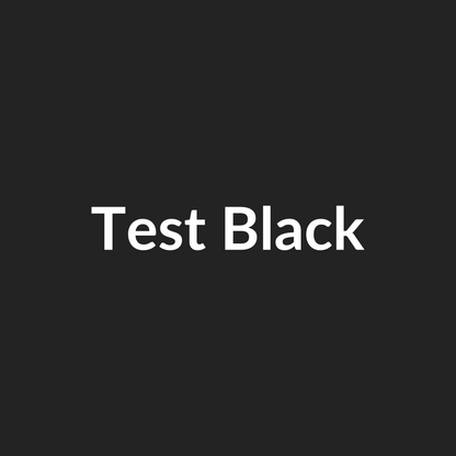 Test product placeholder — Black variant