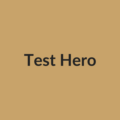 Test product placeholder — hero image