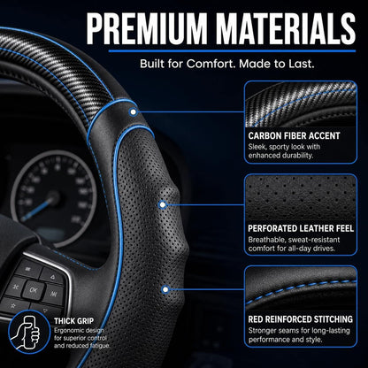 Vyonix 18 Inch Steering Wheel Cover for Semi Trucks
