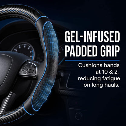 Vyonix 18 Inch Steering Wheel Cover for Semi Trucks